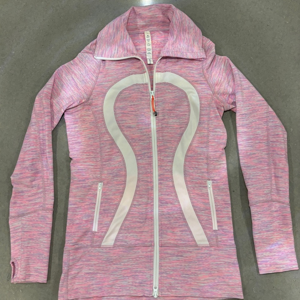 Lululemon Pink Zip-Up Jacket